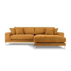 Правосторонний угловой диван Jog, 286x242x90 см, желтый цена и информация | Угловые диваны | hansapost.ee