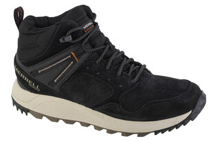 Merrell Wildwood Sneaker Mid WP, Meeste talvesaapad, Must värv price and information | Sports shoes and casual shoes for men | hansapost.ee