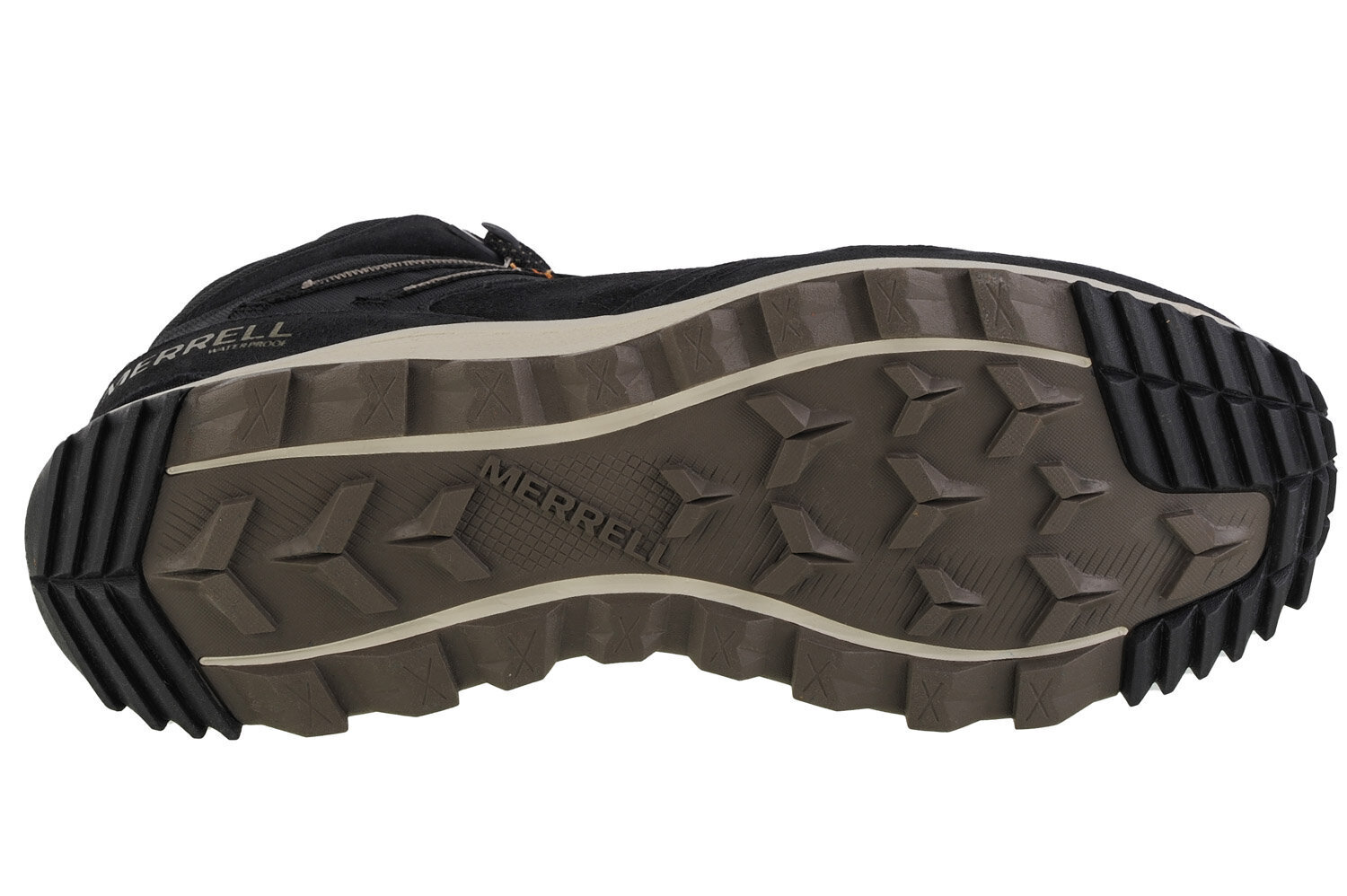 Merrell Wildwood Sneaker Mid WP, Meeste talvesaapad, Must värv цена и информация | Spordijalatsid ja vabaajajalatsid meestele | hansapost.ee