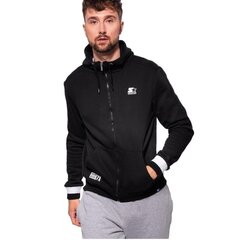 Свитер мужской Starter Man Blouse Zip M SMG004BD200, черный цена и информация | Мужские толстовки | hansapost.ee