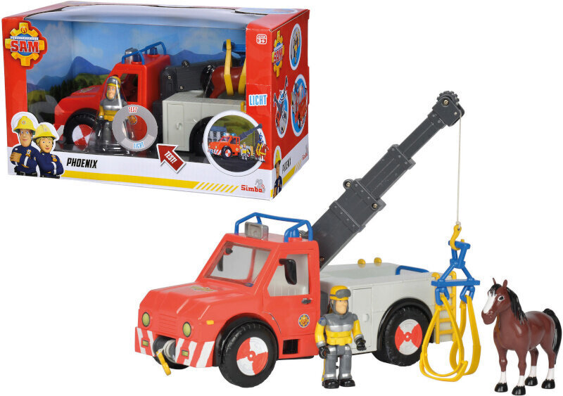 Tuletõrjeauto koos tarvikutega Simba Phoenix цена и информация | Mänguasjad poistele | hansapost.ee
