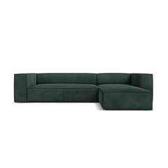 Четырехместный правосторонний угловой диван Agawa, 290x173x68 см, зеленого цвета цена и информация | Угловые диваны | hansapost.ee
