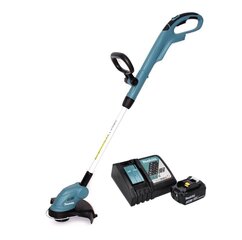 Аккумуляторная газонокосилка Makita DUR 181 RF1 18 В 260 мм, с аккумулятором и зарядным устройством цена и информация | Триммеры | hansapost.ee