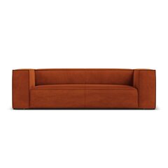 Трехместный диван Agawa, 227x100x68 см, красный цена и информация | Диваны | hansapost.ee