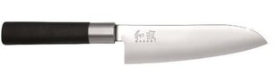 Kai Wasabi kööginuga Santoku 16,5cm, must hind ja info | Kööginoad ja teritajad | hansapost.ee