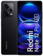 Xiaomi Redmi Note 12 Pro 5G 8/256GB Midnight Black MZB0D30EU цена и информация | Мобильные телефоны | hansapost.ee