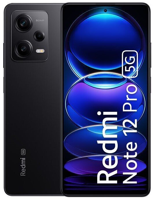 Xiaomi Redmi Note 12 Pro 5G 8/256GB Midnight Black MZB0D30EU цена и информация | Telefonid | hansapost.ee