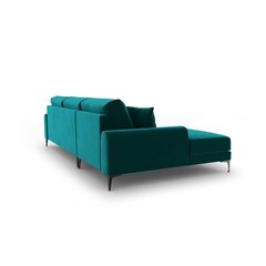 Пятиместный диван Velvet Larnite, 254x182x90 см, темно-зеленый цвет цена и информация | Угловые диваны | hansapost.ee
