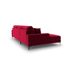 Пятиместный диван Velvet Larnite, 254x182x90 см, красный цвет цена и информация | Угловые диваны | hansapost.ee