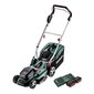 Metabo RM 36-18 LTX BL 36 akuniiduk 36 V (2x 18 V) LTX + 2x akut 5,5 Ah + topeltlaadija hind ja info | Muruniidukid | hansapost.ee