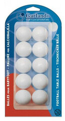 Набор из 10 стандартных белых шаров GARLANDO цена и информация | Ракетки для настольного тенниса, чехлы и наборы | hansapost.ee