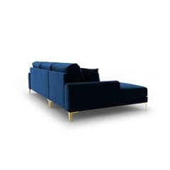 Пятиместный диван Velvet Larnite, 254x182x90 см, темно синий цвет цена и информация | Угловые диваны | hansapost.ee
