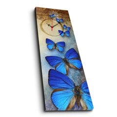 Репродукция Синии бабочки 3090CS-45 цена и информация | Настенные деревянные декорации | hansapost.ee