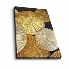 Репродукция Круги 4570NISC-018 цена и информация | Настенные деревянные декорации | hansapost.ee