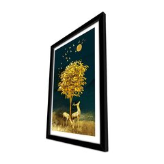 Репродукция Золотое дерево 3853NISCT-009 цена и информация | Репродукции, картины | hansapost.ee