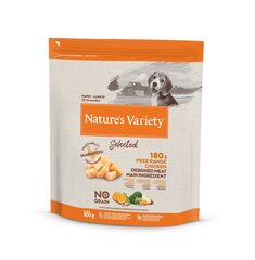 Nature's Variety Dog Selected Junior Free Range chicken 0,6 kg - vabapidamisel kuivtoit kutsikate/juunioride jaoks hind ja info | Nature's Variety Lemmikloomatarbed | hansapost.ee