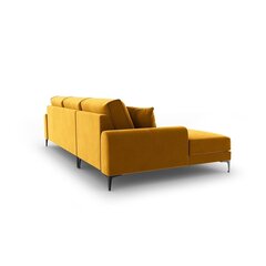 Пятиместный диван Velvet Larnite, 254x182x90 см, цвет желтый цена и информация | Угловые диваны | hansapost.ee