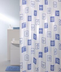 GET WET PICTOGRAMS занавеска для душа и ванной цена и информация | Аксессуары для ванной комнаты | hansapost.ee