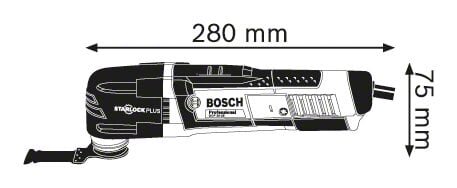 Vibratsioonisaag Bosch GOP 30-28 0601237001 цена и информация | Elektrilised saed, ketassaed ja tarvikud | hansapost.ee