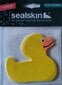 SEALSKIN DUCKLING libisemiskindlad kaunistused, kollane цена и информация | Vannitoa aksessuaarid | hansapost.ee