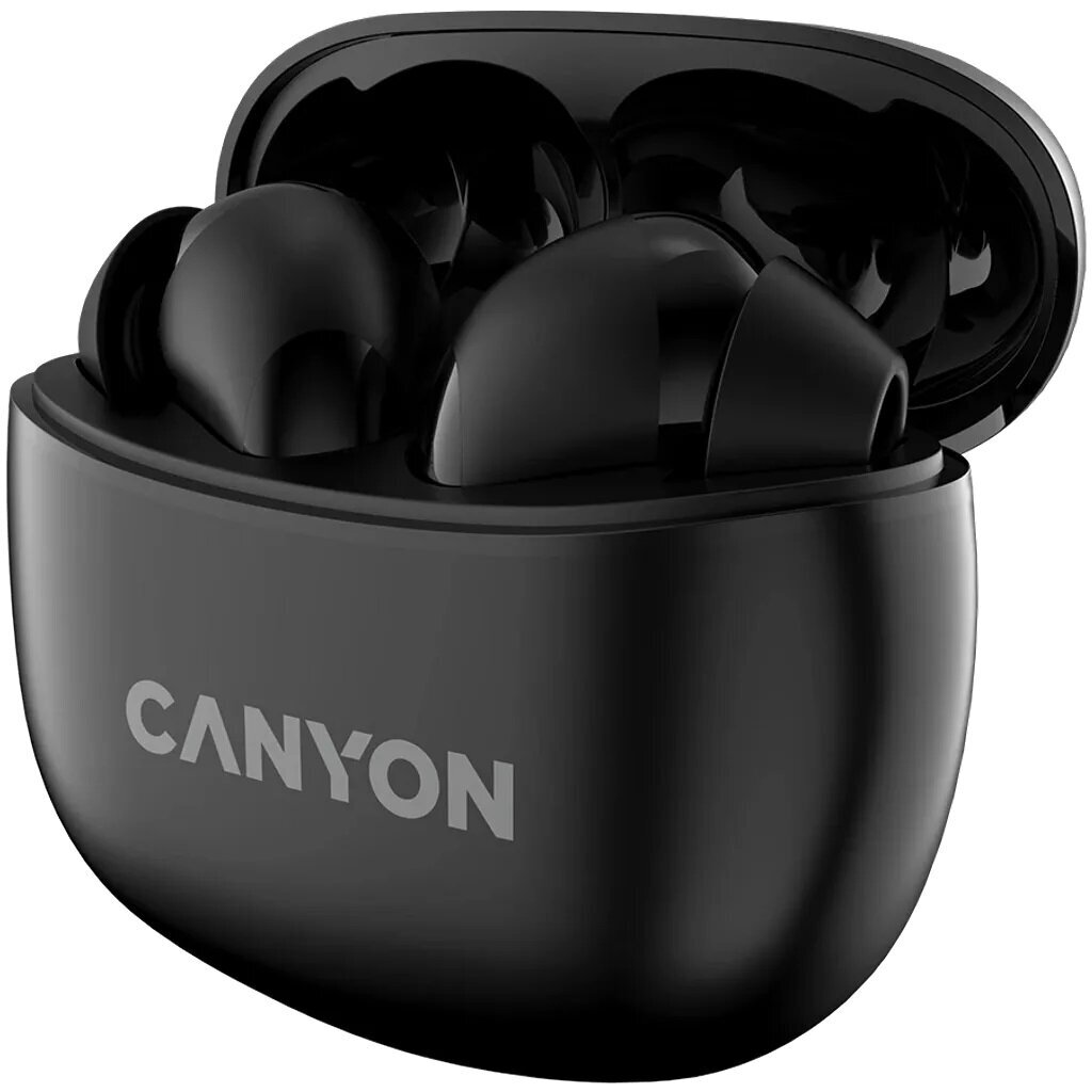 Canyon TWS-5 Black CNS-TWS5B цена и информация | Kõrvaklapid | hansapost.ee