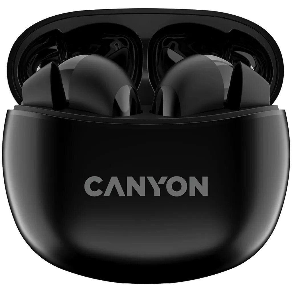 Canyon TWS-5 Black CNS-TWS5B цена и информация | Kõrvaklapid | hansapost.ee