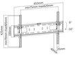 Deltaco ARM-1154, Vesa 200x200-600x400, 37"-70" цена и информация | Teleri seinakinnitused ja hoidjad | hansapost.ee