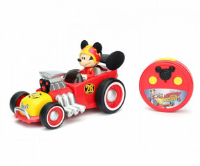 Kaugjuhtimispuldiga auto Disney Mickey Roadster Racer, punane цена и информация | Игрушки для мальчиков | hansapost.ee