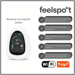 Смарт станция контроля качества воздуха Feelspot WS2023 цена и информация |  Метеорологические станции, термометры | hansapost.ee