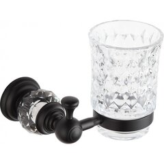 Mexen Estela стакан с держателем, black цена и информация | Аксессуары для ванной комнаты | hansapost.ee