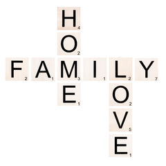 Настенное украшение Family Home Love, 1 шт. цена и информация | Детали интерьера | hansapost.ee