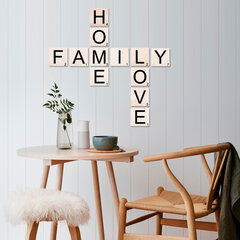 Настенное украшение Family Home Love, 1 шт. цена и информация | Детали интерьера | hansapost.ee