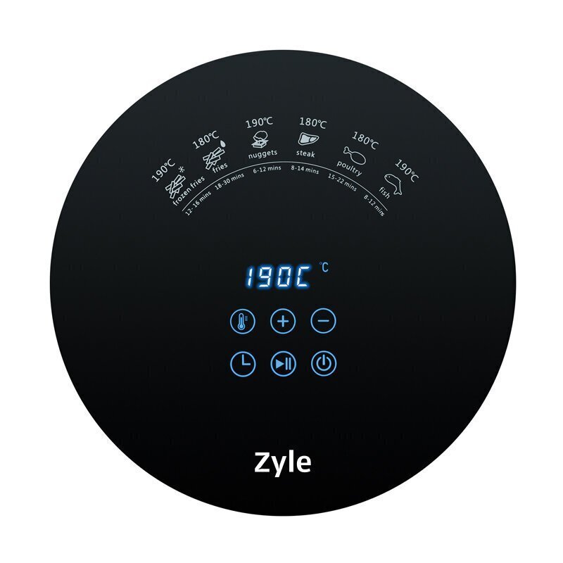 Zyle ZY002AF цена и информация | Kuumaõhufritüürid ja fritüürid | hansapost.ee