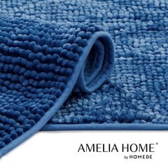 Amelia Home vannitoavaip Bati, tumesinine, 60 x 90 cm цена и информация | Аксессуары для ванной комнаты | hansapost.ee