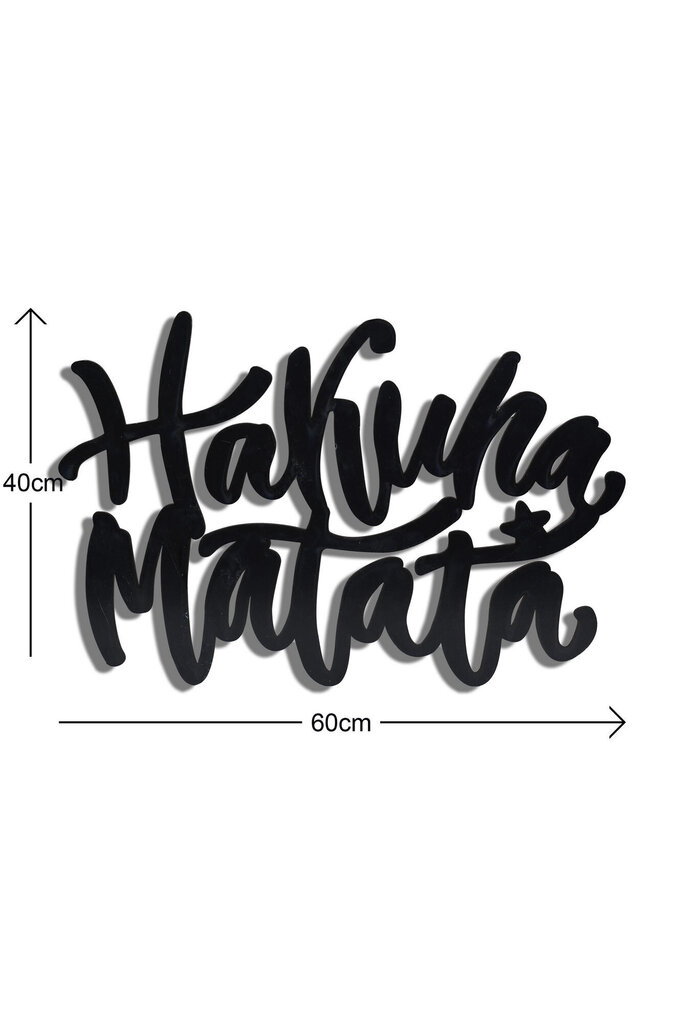Dekoratiivne seinavalgusti Hakuna Matata, 1 tk. цена и информация | Sisustuselemendid | hansapost.ee