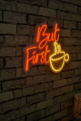 Декоративный настенный светильник But First Coffee, 1 шт. цена и информация | Детали интерьера | hansapost.ee