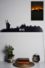 Dekoratiivne seinavalgusti NYC Skyline, 1 tk. hind ja info | Sisustuselemendid | hansapost.ee