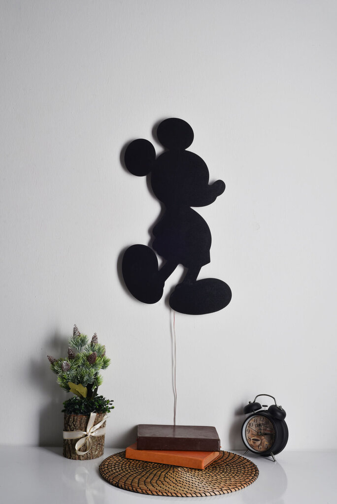 Dekoratiivne seinavalgusti Mickey Mouse, 1 tk. цена и информация | Sisustuselemendid | hansapost.ee