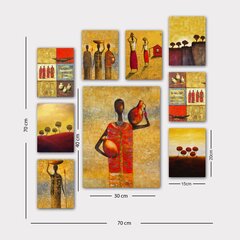 Репродукция из 9 частей Культура цена и информация | Картины, живопись | hansapost.ee