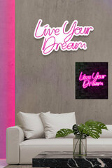 Декоративный настенный светильник Live Your Dream, 1 шт. цена и информация | Детали интерьера | hansapost.ee