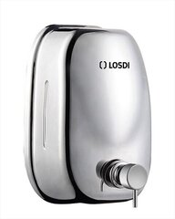 Vedelseebi dosaator 1,7 l LOSDI Inox Shine Blinder hind ja info | Vannitoa aksessuaarid | hansapost.ee