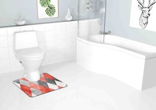Коврик для Туалета Benedomo 50x60 см цена и информация | Аксессуары для ванной комнаты | hansapost.ee