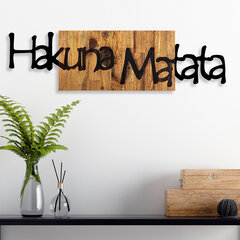 Декорация на стену Hakuna Matata 4, 1 шт. цена и информация | Детали интерьера | hansapost.ee