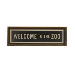 Репродукция Welcome to the zoo цена и информация | Настенные деревянные декорации | hansapost.ee