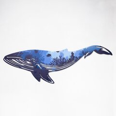 Seinakaunistus Whale, 1 tk hind ja info | Sisustuselemendid | hansapost.ee
