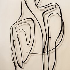 Seinakaunistus Woman Silhouette, 1 tk hind ja info | Sisustuselemendid | hansapost.ee
