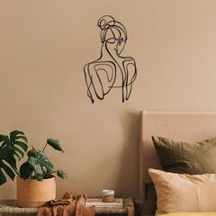 Seinakaunistus Woman Silhouette, 1 tk hind ja info | Sisustuselemendid | hansapost.ee
