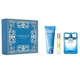 Komplekt Versace Man Eau Fraiche: EDT meestele 100 ml + EDT meestele 10 ml + dušigeel 150 ml hind ja info | Parfüümid meestele | hansapost.ee