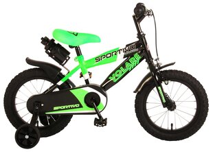 Велосипед 14" Sportivo - неоновый зеленый/черный цена и информация | Велосипеды | hansapost.ee