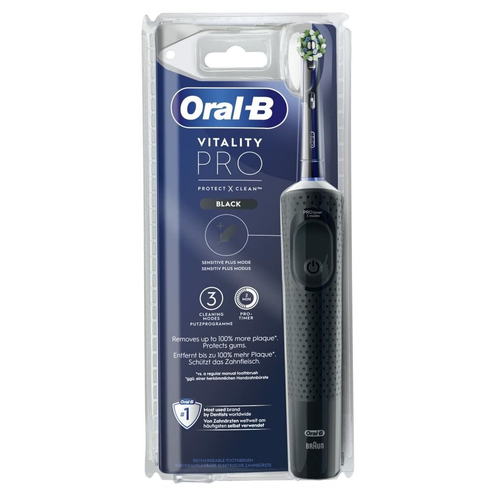 Elektriline Hambahari Oral-B Vitality Pro Must hind ja info | Elektrilised hambaharjad | hansapost.ee